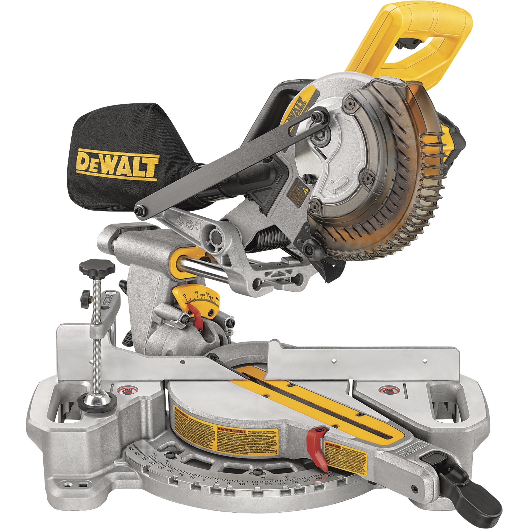 DEWALT Max Cordless Miter Saw Kit — 20 Volt, 7 1/4in. Blade, Model# DCS361M1